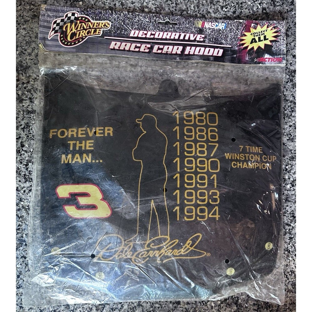 Vintage Dale Earnhardt Sr. Decorative Hood – NASCAR Racing Collectible